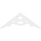 Ekena Millwork Pitch Robin Architectural Grade PVC Gable Pediment, 72"W x 27"H x 1"P (9/12) GPP072X027X100ROB - alternate 5